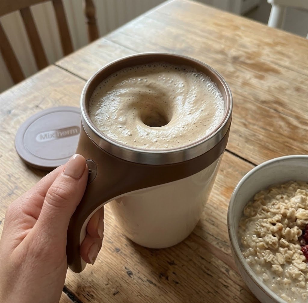 Cliente com MixTherm Vermelha e Café